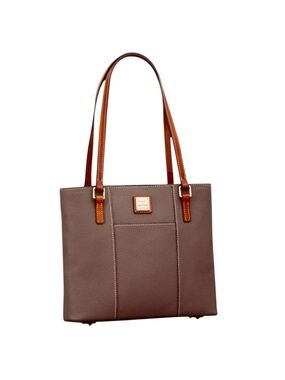 Dooney & Bourke Elephant Pebble Leather Lexington Tote Handbag